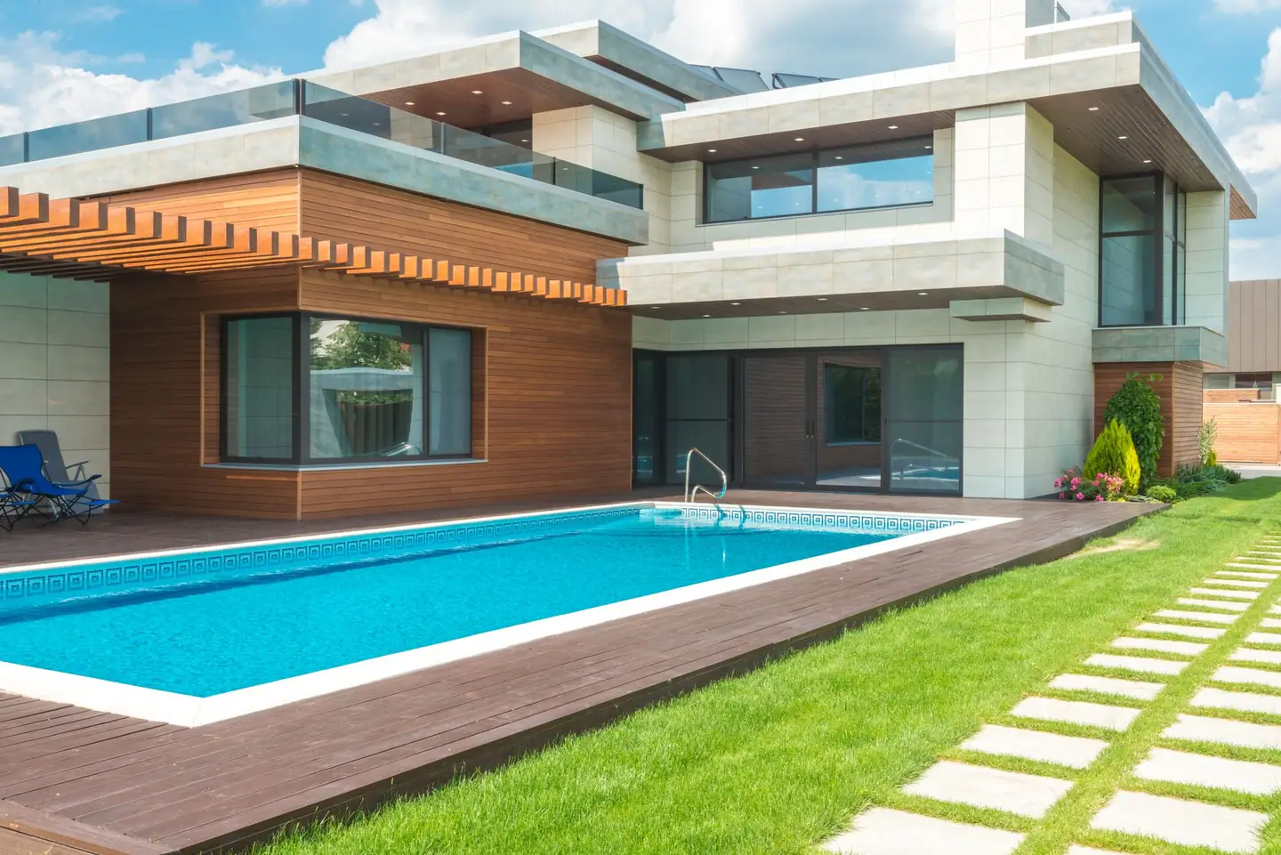 Swimming pool built in Hernani, NSW